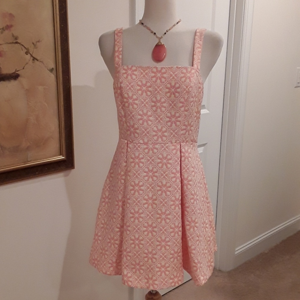 Summer Peaches &  Cream Summer  Dress